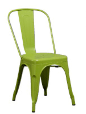La sedia francese del caffè del metallo di modo, bene durevole rifornisce in quantità eccessiva l'applicazione dell'interno delle sedie del metallo
