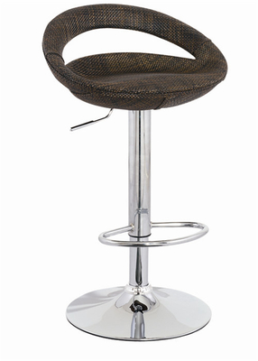 Moon la sedia degli sgabelli da bar del rattan del progettista di forma per la cucina 14.5kgs N.W del Th