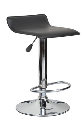 Cuoio sintetico delle sedie di plastica moderne degli sgabelli da bar, sedie dell'ufficio di altezza della parte girevole da 360 gradi